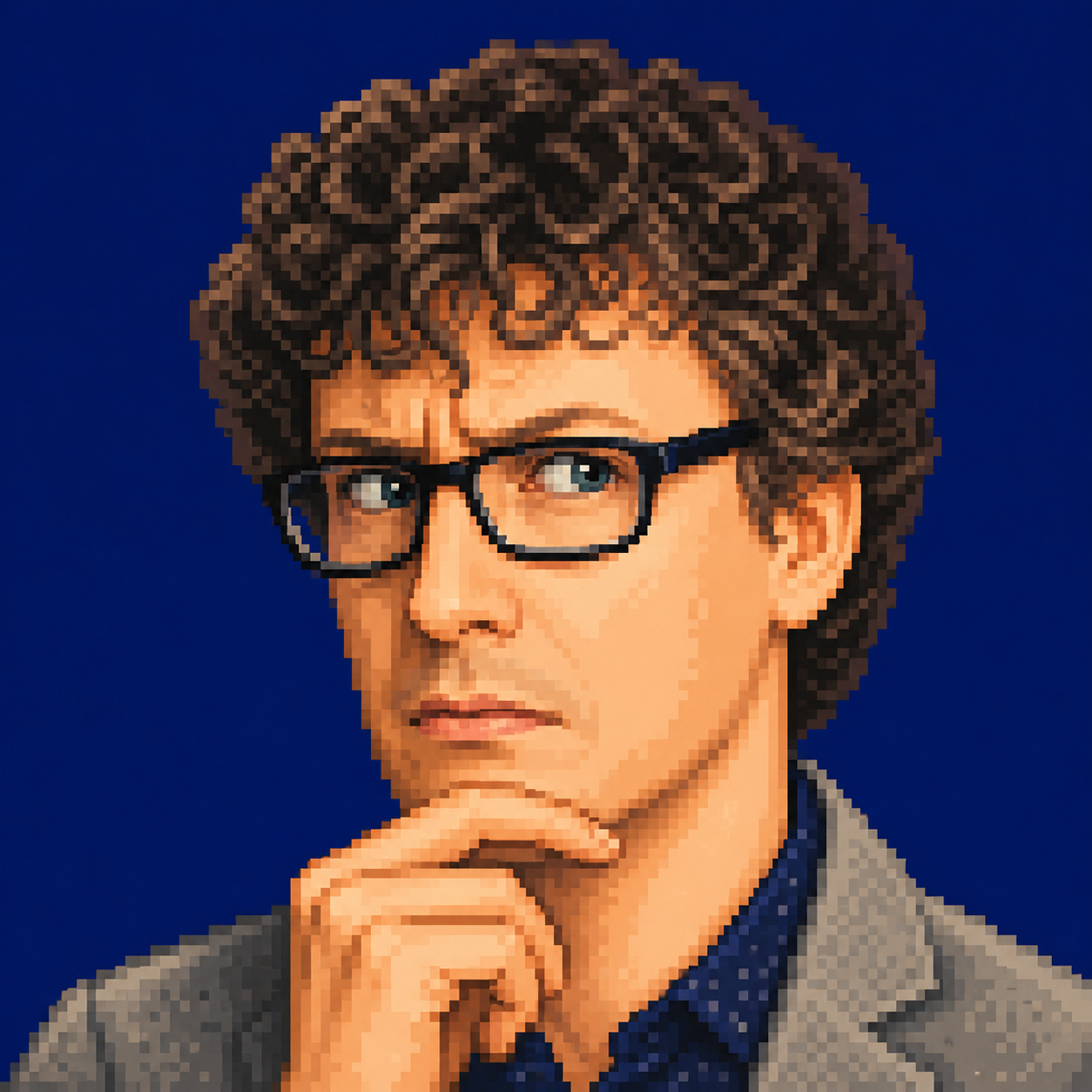 Luke Connell pixel portrait